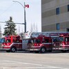 Caserne de pompiers à Edmonton.