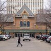 Le centre commercial Midtown au centre-ville de Saskatoon, en Saskatchewan, le 10 avril 2022.