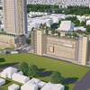 Plan de la construction de l'immeuble qui abritera le nouveau centre communautaire juif du Grand Vancouver. 