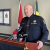 Le chef de la police de Regina, Evan Bray, le mercredi 29 mars 2023.