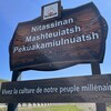 Une affiche du Nitassinan