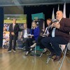 Les cinq préfets de la région : Sébastien D'Astous (MRC Abitibi), Jaclin Bégin (Abitibi-Ouest), Claire Bolduc (Témiscamingue), Diane Dallaire (Rouyn-Noranda) et Martin Ferron (Vallée-de-l'Or).