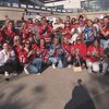 Une partie des parents qui ont suivi les Remparts au tournoi de la Coupe Memorial, à Kamloops.