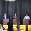 Cinq des candidats à la mairie de Toronto ont participé lundi au premier débat de la campagne dans les locaux de la banque alimentaire Daily Bread.