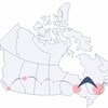 Carte du Canada 