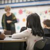 Des élèves dans une classe.