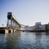 Un terminal portuaire.