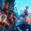 Des personnages de jeux vidéo fantastiques. 