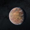 Illustration artistique des exoplanètes TOI-700e (plus grande planète) et TOI-700d. 