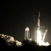 A SpaceX Falcon 9 rocket with the Demo 1 crew capsule lifts off from pad 39A, Saturday, March 2, 2019, in Cape Canaveral, Fla. (AP Photo/Terry Renna)