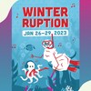 Une affiche annonçant le festival Winterruption à Saskatoon, en Saskatchewan, en janvier 2023.