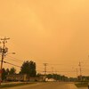 Un ciel jaune.