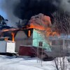 Un incendie dans une maison en construction à Ottawa.