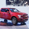 Une camionnette Ford F-150 2018 au Salon international de l'auto de Détroit, en janvier 2017 