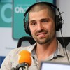 François-Emmanuel Nicol lors d'une entrevue radio à Québc.