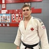 Le judoka François Gauthier-Drapeau 