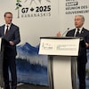 Le gouverneur de la Banque du Canada, Tiff Macklem, et le ministre des Finances canadien, François-Philippe Champagne