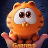 Illustration du chat Garfield, les yeux grands ouverts.