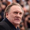 Gros plan de Gérard Depardieu. 