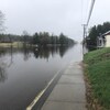 Inondation d'une partie de la rue Principale à Girardville.