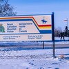 Le centre de formation de la Gendarmerie royale du Canada (GRC), la division dépôt, à Regina, en Saskatchewan.