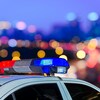 Gyrophare Police avec sirène intégrée.