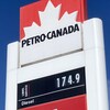 Panneau de Petro-Canada sur lequel est inscrit 174,9 $.