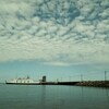 Navire au quai de Trois-Pistoles.
