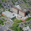 Vue aérienne de l'hôpital Pierre-Boucher.