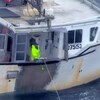 Une image floue captée par un avion de surveillance du MPO.