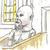 Jeremy Skibicki assis en silence lors du cinquième jour de son procès, le 6 mai 2024.