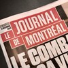 La une du Journal de Montréal du vendredi 9 décembre