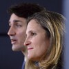 Justin Trudeau et Chrystia Freeland