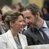 Katie Telford, chef de cabinet du premier ministre, et Gerald Butts, conseiller politique principal de Justin Trudeau