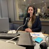 Lauréanne Daneau est au micro de Radio-Canada.