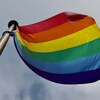 Le drapeau LGBTQ+. 
