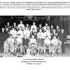 Les As de Saint-Basile en 1964-1965. C'est la seule équipe originale de la Ligue républicaine de hockey toujours existante.