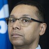 Lionel Carmant en conférence de presse.