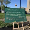 Une affiche qui décrit la composition d'une classe.