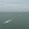 Des navires de l'armée chinoise.
