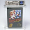 Coffret du jeu Nintendo Super Mario Bros avec l'autocollant original et le grade A++.