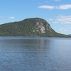 Le mont Pinacle et le lac Lyster.