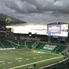 The Saskatchewan Roughriders are one of only two CFL teams not requiring fans to show proof of COVID-19 vaccine or a recent test. Sports business experts say this could hurt the team, and other teams across the province, if they don't change course soon. 