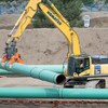 Construction du pipeline Trans Mountain à Kamloops en C.-B., le mardi 1er septembre 2020. 
