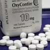 Des comprimés d'OxyContin.