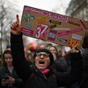 Le nombre de manifestants a été moins élevé samedi que lors d'autres manifestations contre la réforme des retraites.