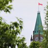 Le parlement canadien, à Ottawa, en été.