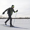 Pierre Lortie en ski de fond