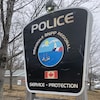 Le bureau de la police régionale BNPP, dans le nord-est du Nouveau-Brunswick.