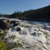 La rivière Magpie, dans la région de la Côte-Nord, est une des dernières grandes rivières sauvages du Québec avec ses 280 km de longueur.